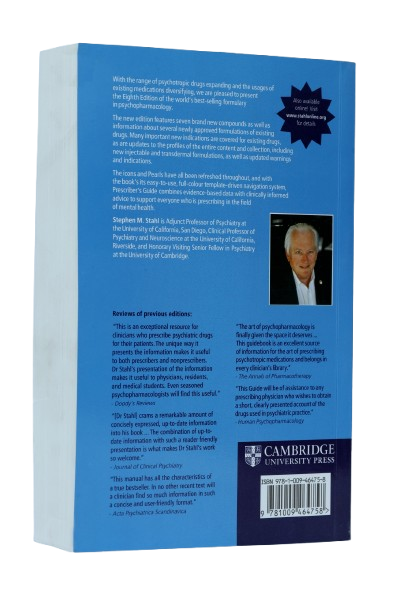 Prescribers Guide: Stahl Essential Psychopharmacology 8th Edition